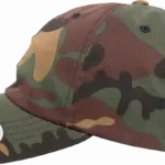 PS_FL6245CM-S_GREENCAMOUFLAGE - Hidalgo-werbeartikel Pet van twillkatoen - 6 panelen, green camouflage — productfoto 9