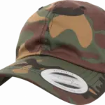 PS_FL6245CM-FS_GREENCAMOUFLAGE - Hidalgo-werbeartikel Pet van twillkatoen - 6 panelen, green camouflage — productfoto 10
