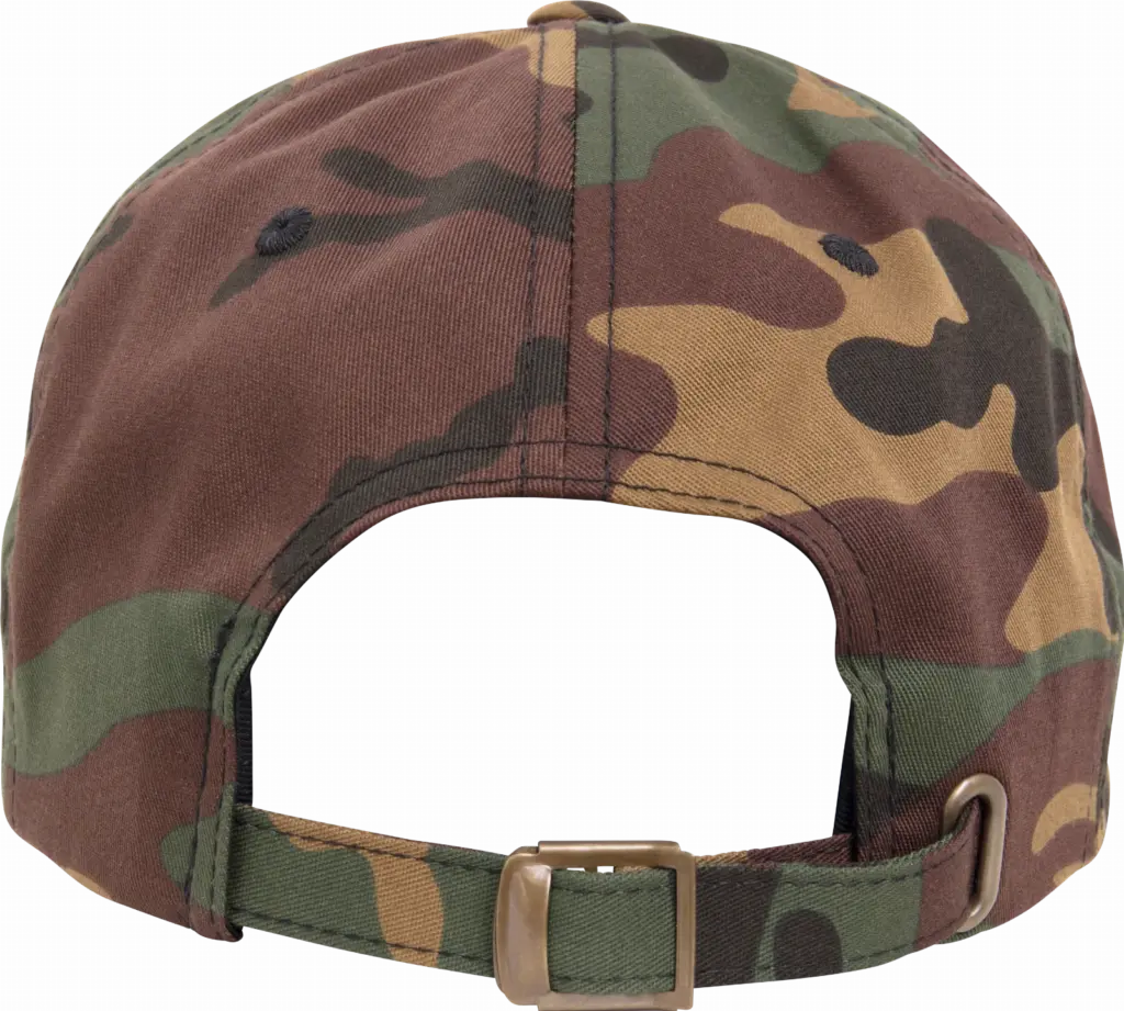 PS_FL6245CM-B_GREENCAMOUFLAGE - Hidalgo-werbeartikel Pet van twillkatoen - 6 panelen, green camouflage — productfoto 11