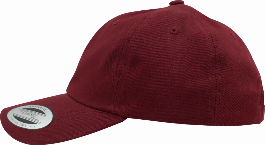 PS_FL6245CM-S_MAROON - Hidalgo-werbeartikel Pet van twillkatoen - 6 panelen, maroon — productfoto 19