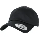 Pet van biologisch katoen, black — productfoto 5