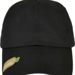 Dad cap in gerecycled katoen, black — productfoto 4