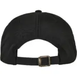 Dad cap in gerecycled katoen, black — productfoto 5