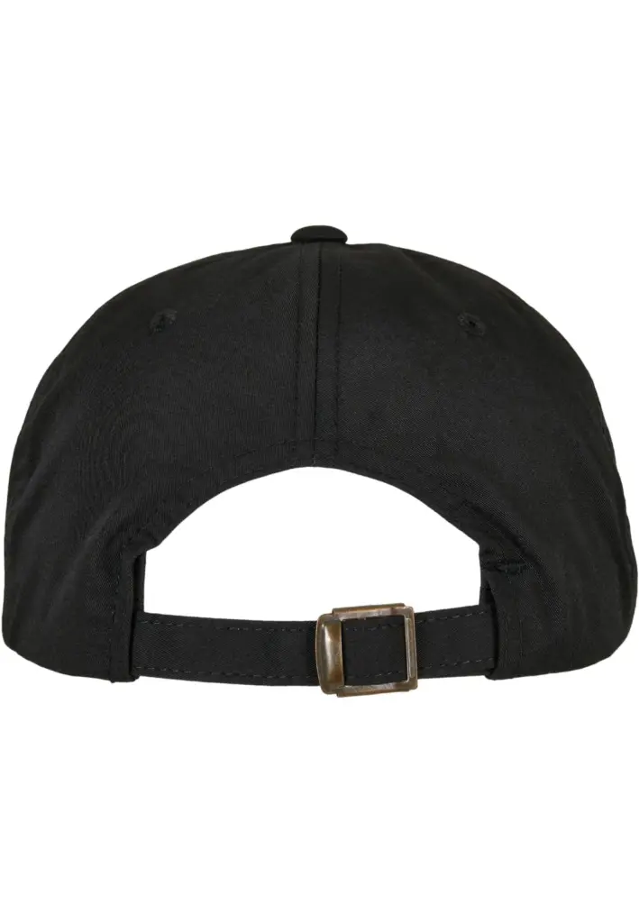 PS_FL6245RP-B_BLACK - Hidalgo Dad cap in gerecycled katoen, black — productfoto 5