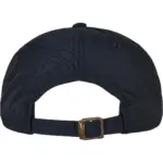 PS_FL6245RP-B_NAVY - Hidalgo Dad cap in gerecycled katoen, navy — productfoto 13