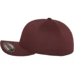 Pet Flexfit Wooly Combed, maroon — productfoto 71