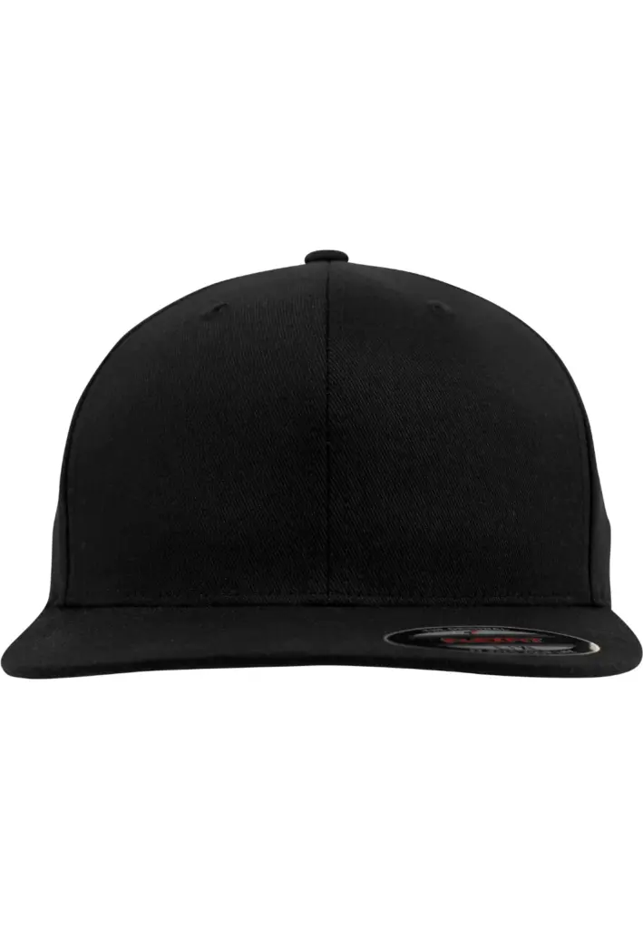 PS_FL6277FV_BLACK - Hidalgo-werbeartikel Pet Flexfit platte klep, black — productfoto 3