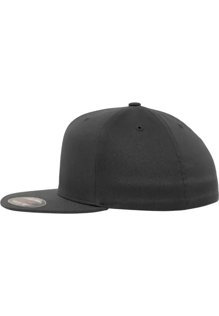 PS_FL6277FV-S_DARKGREY - Hidalgo-werbeartikel Pet Flexfit platte klep, dark grey — productfoto 5