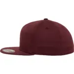 PS_FL6277FV-S_MAROON - Hidalgo-werbeartikel Pet Flexfit platte klep, maroon — productfoto 11