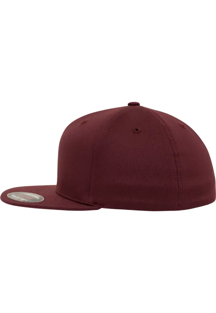 PS_FL6277FV-S_MAROON - Hidalgo-werbeartikel Pet Flexfit platte klep, maroon — productfoto 11