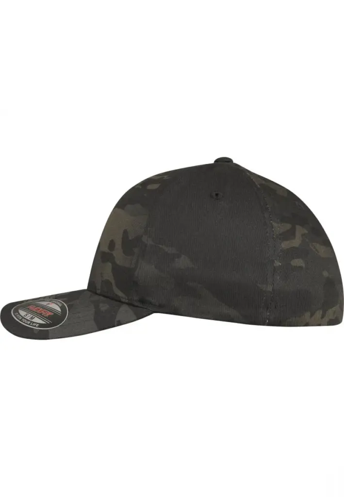 PS_FL6277MC-S_BLACKMULTICAM - Hidalgo-werbeartikel Pet Flexfit Multicam®, black multicam — productfoto 5