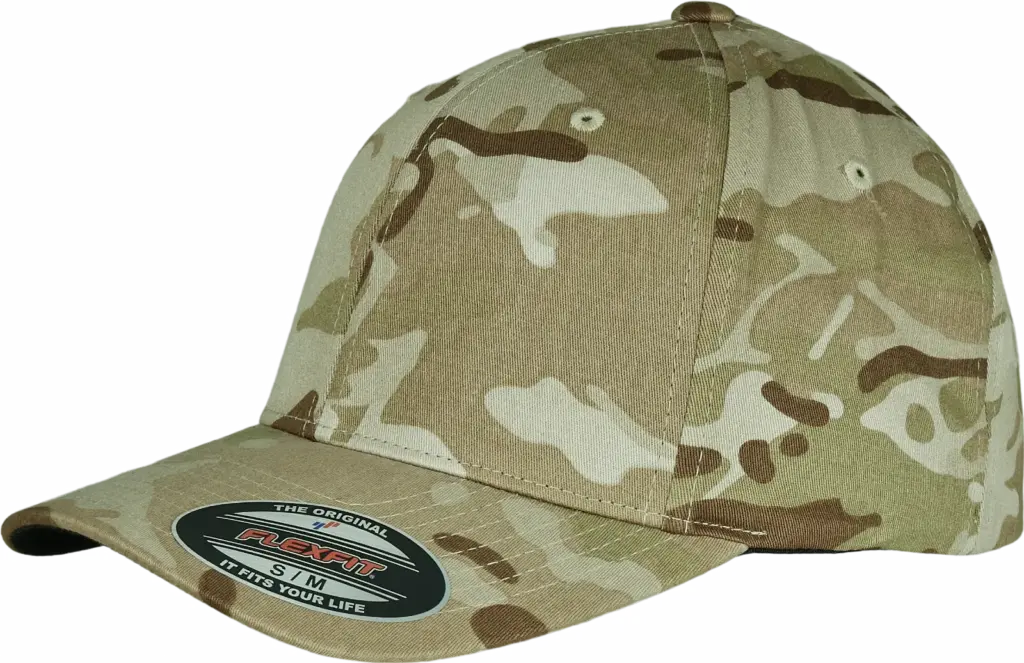 PS_FL6277MC-FS_KHAKIMULTICAM - Hidalgo-werbeartikel Pet Flexfit Multicam®, khaki multicam — productfoto 9