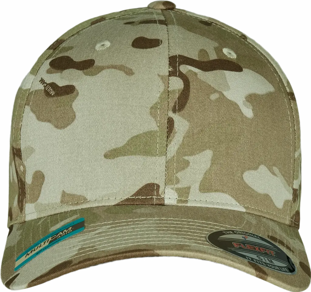 PS_FL6277MC_KHAKIMULTICAM - Hidalgo-werbeartikel Pet Flexfit Multicam®, khaki multicam — productfoto 11