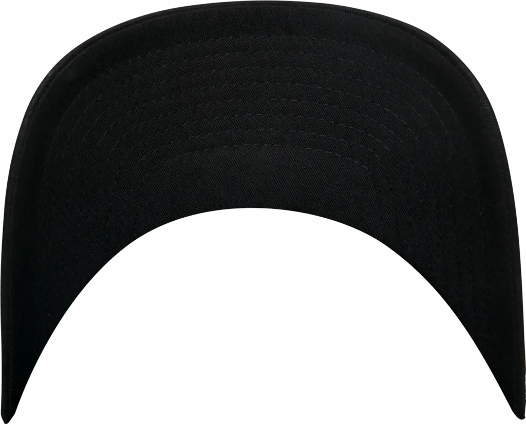 Pet Flexfit van biologisch katoen, black — productfoto 5