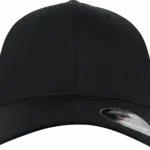 Pet Flexfit van biologisch katoen, black — productfoto 6