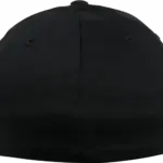 Pet Flexfit van biologisch katoen, black — productfoto 7