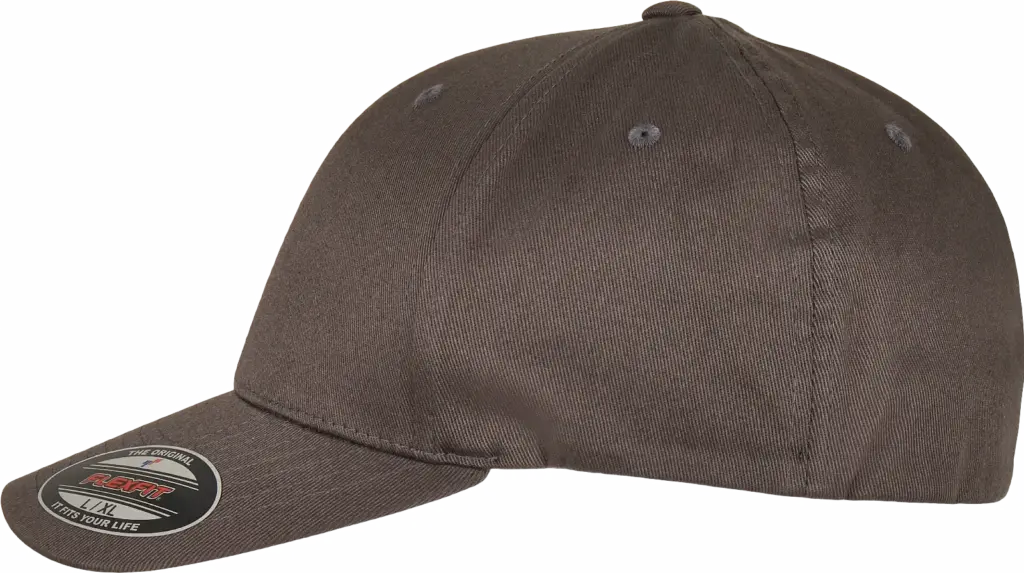 Pet Flexfit van biologisch katoen, dark grey — productfoto 13