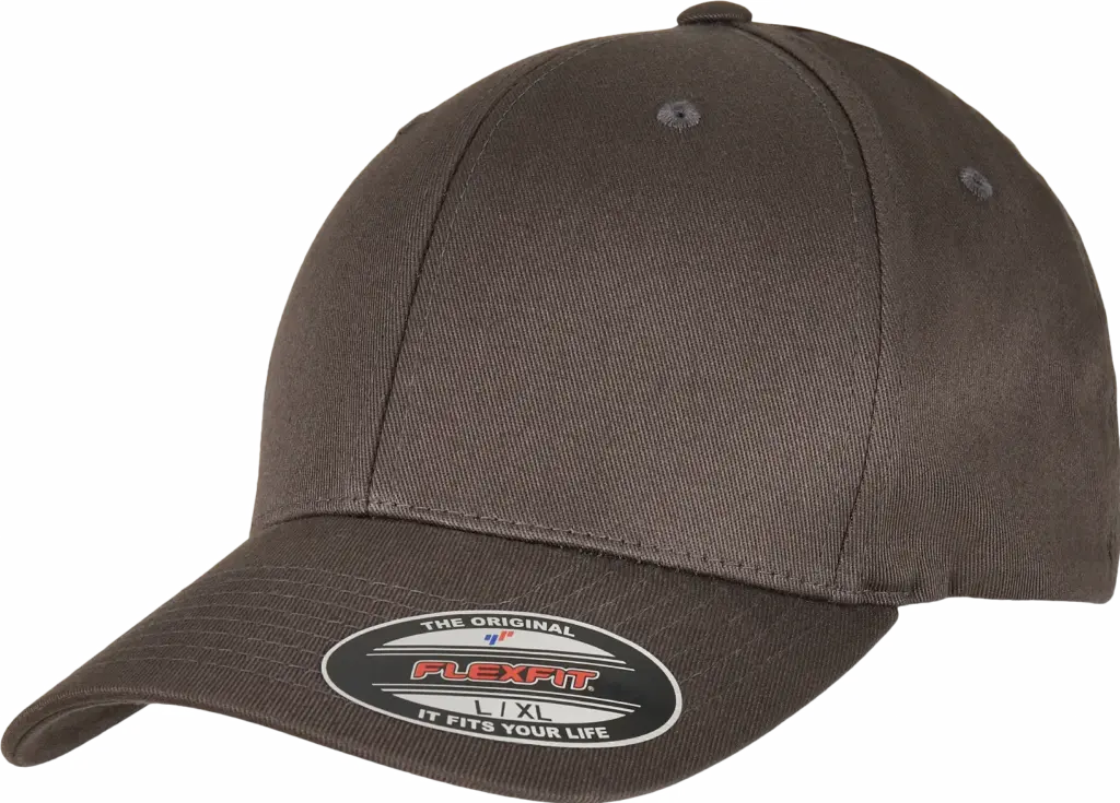 Pet Flexfit van biologisch katoen, dark grey — productfoto 14