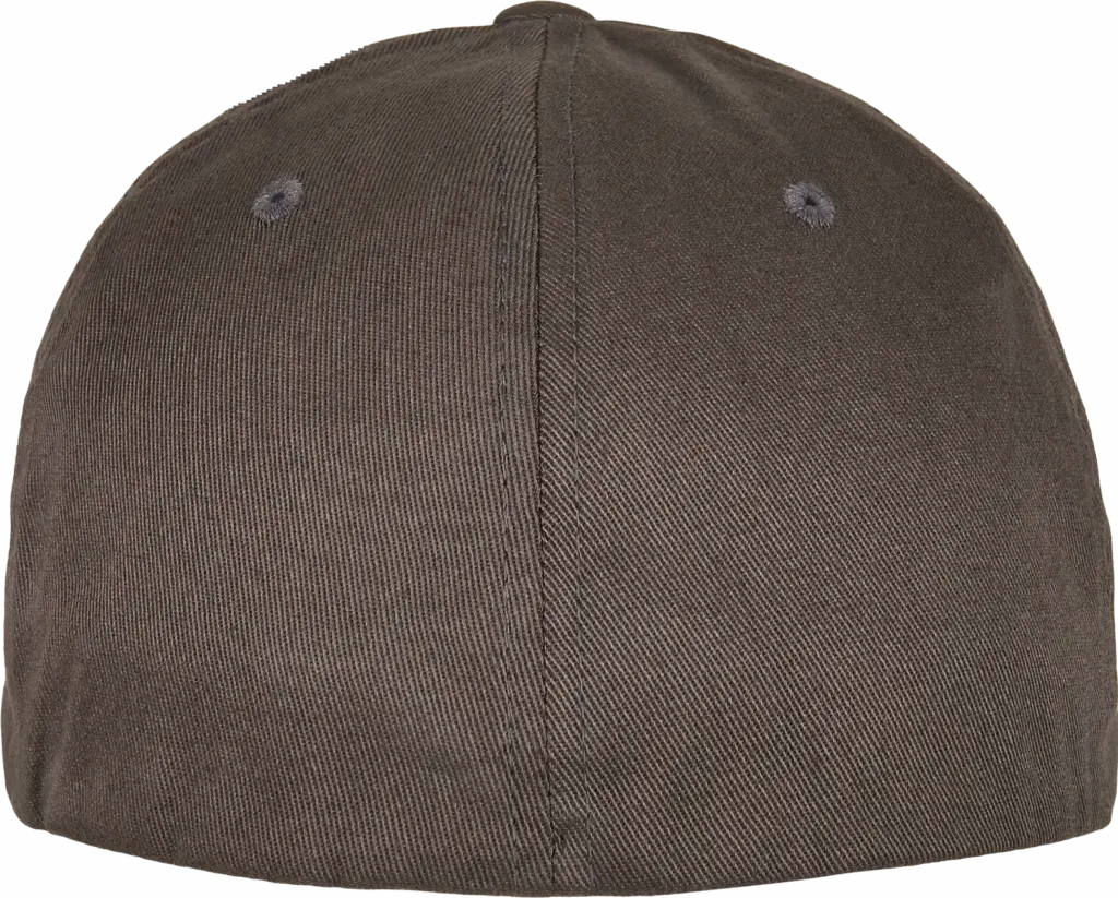Pet Flexfit van biologisch katoen, dark grey — productfoto 17
