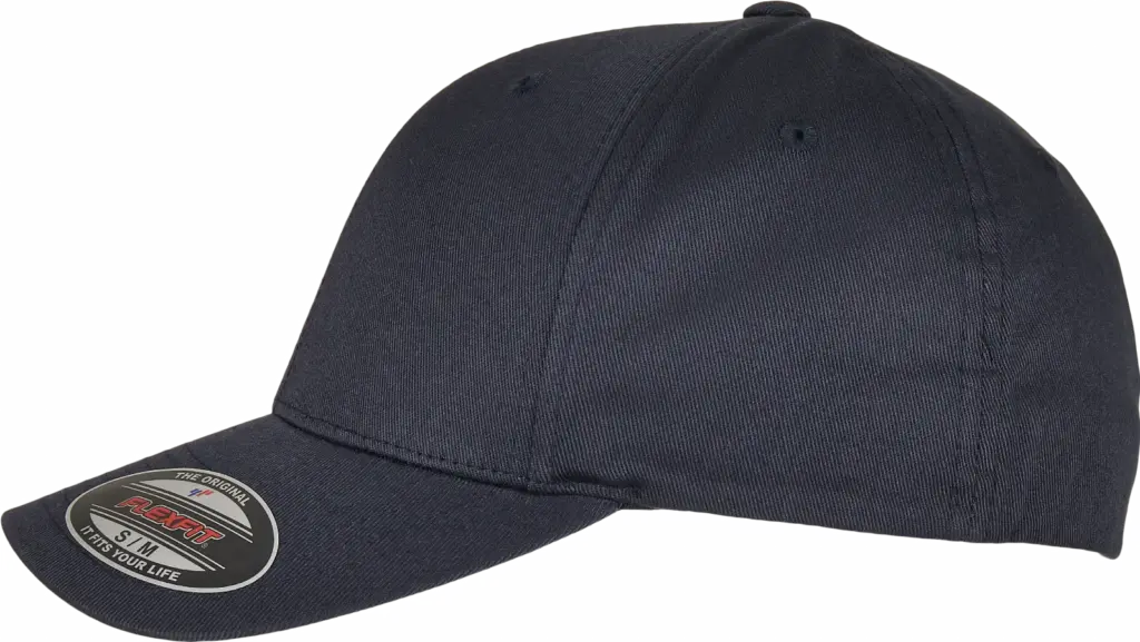 Pet Flexfit van biologisch katoen, dark navy — productfoto 18