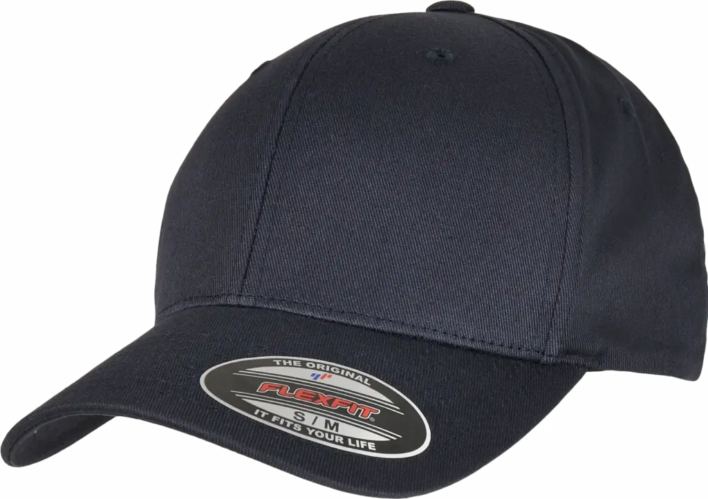 Pet Flexfit van biologisch katoen, dark navy — productfoto 19
