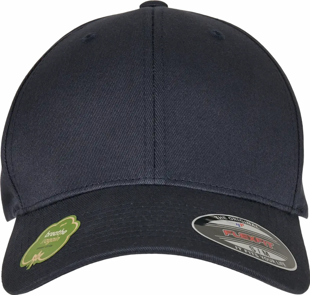 Pet Flexfit van biologisch katoen, dark navy — productfoto 21