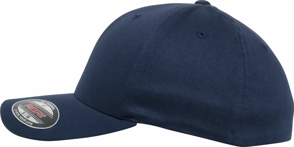 Pet Flexfit van biologisch katoen, navy — productfoto 23