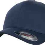 Pet Flexfit van biologisch katoen, navy — productfoto 24
