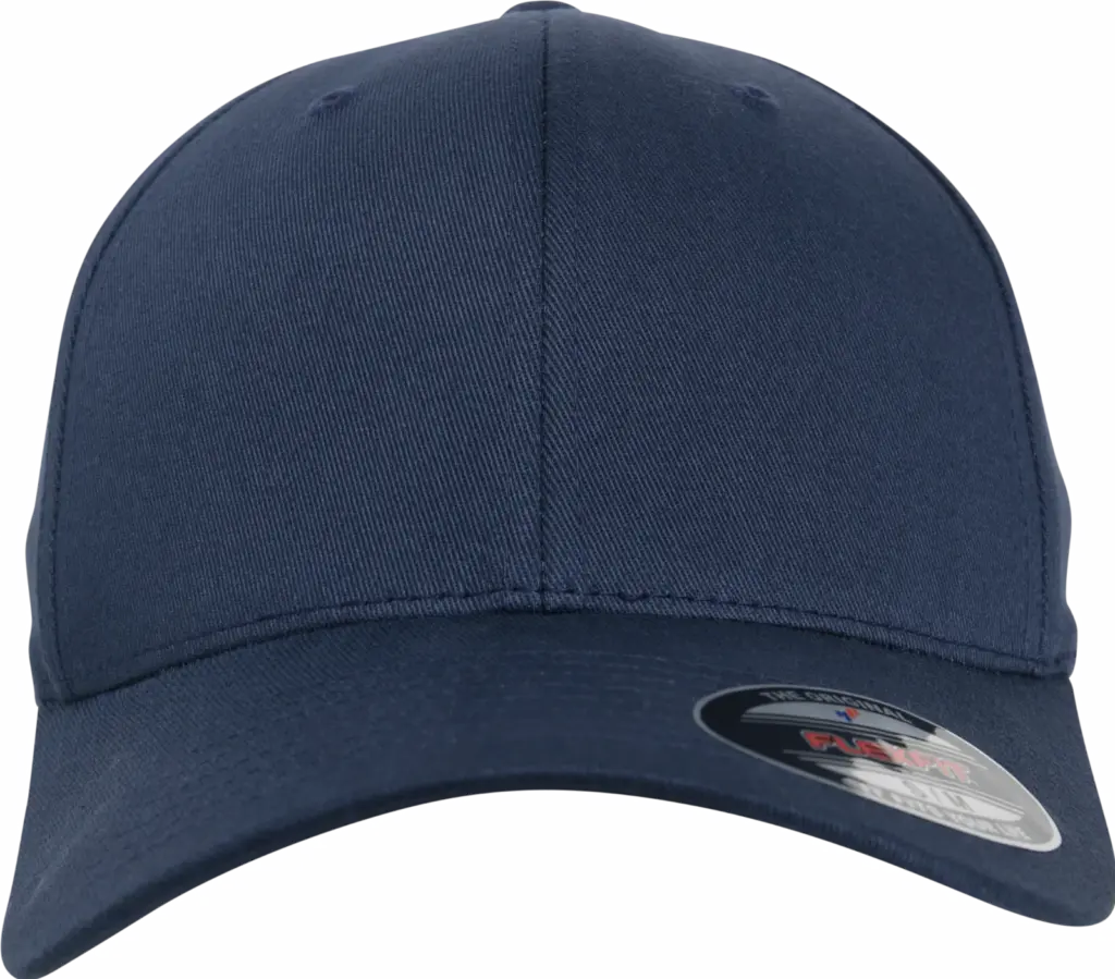 Pet Flexfit van biologisch katoen, navy — productfoto 26