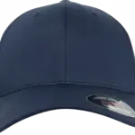 Pet Flexfit van biologisch katoen, navy — productfoto 26