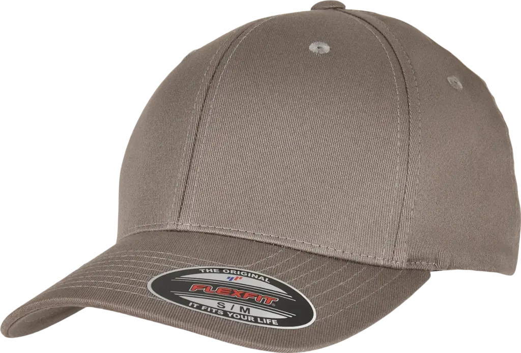 Pet Flexfit van biologisch katoen, pale grey — productfoto 29