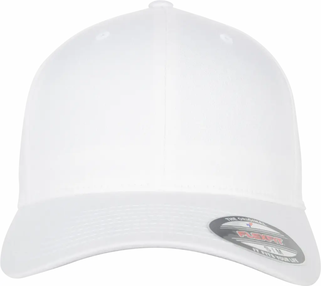 Pet Flexfit van biologisch katoen, white — productfoto 41