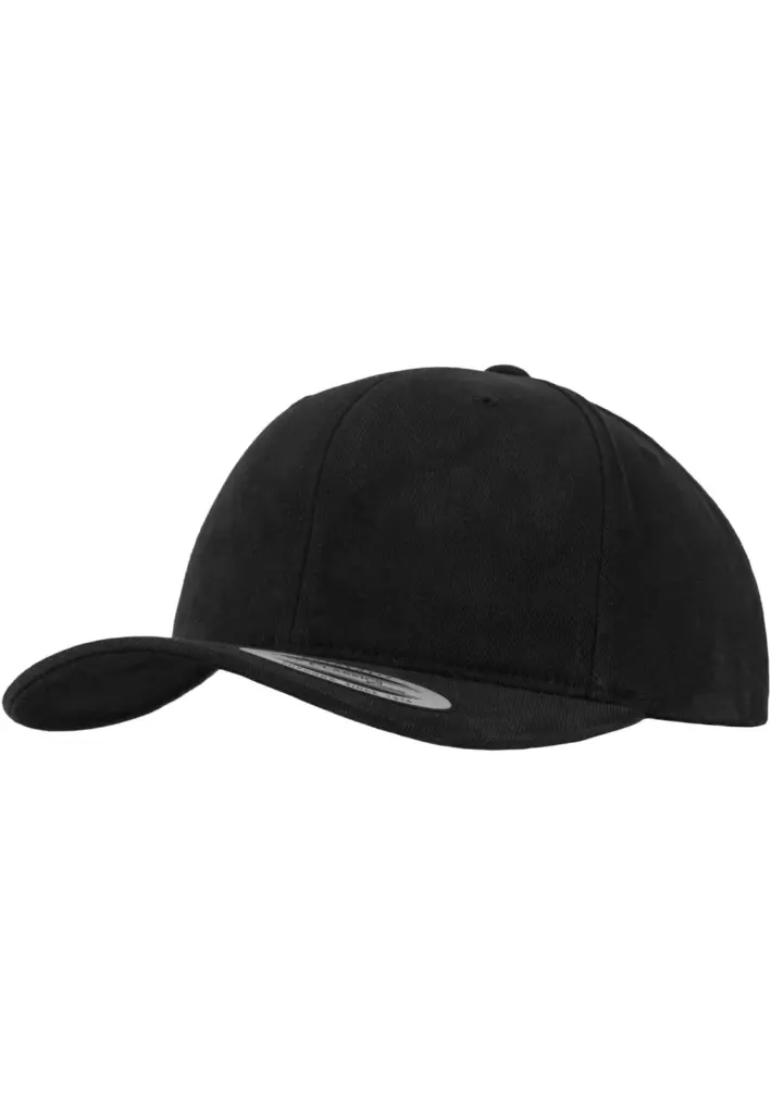 Pet van geborsteld twillkatoen, black — productfoto 4