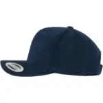 Pet van geborsteld twillkatoen, navy — productfoto 7