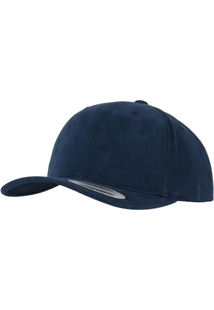 Pet van geborsteld twillkatoen, navy — productfoto 8
