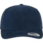 Pet van geborsteld twillkatoen, navy — productfoto 9