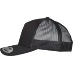 Retro truckerpet, black — productfoto 2