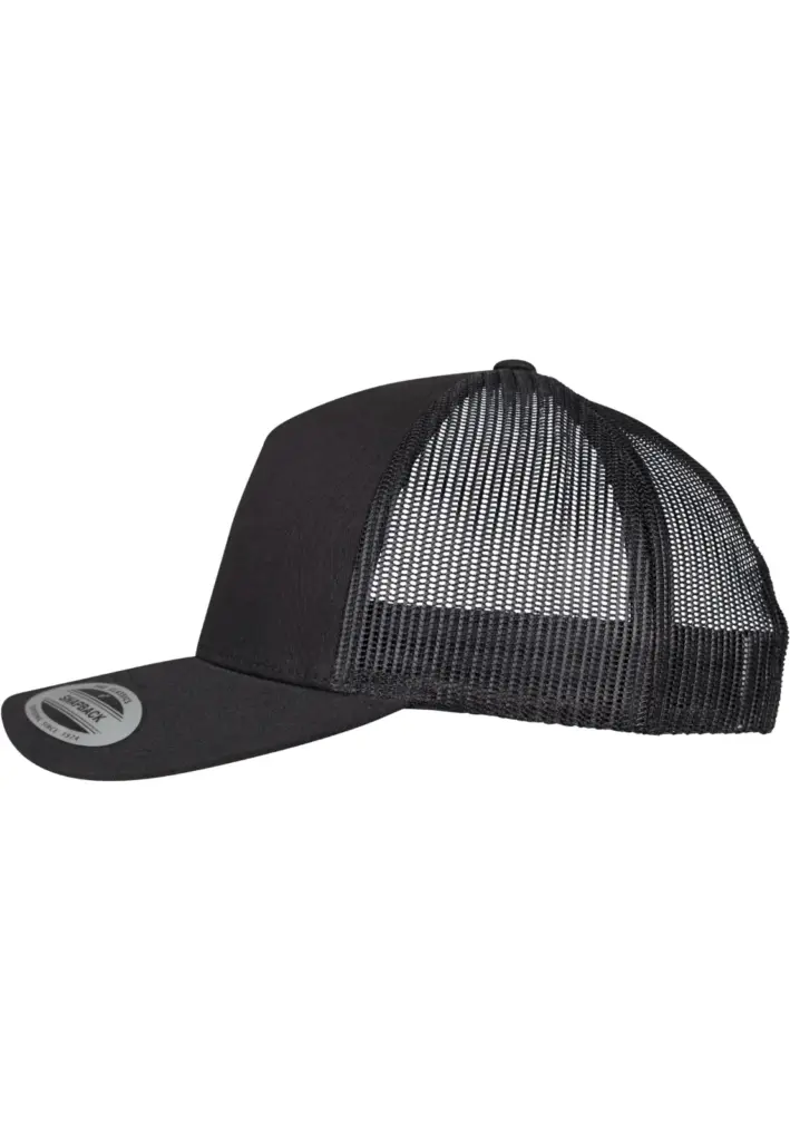 PS_FL6506-S_BLACK - Hidalgo-werbeartikel Retro truckerpet, black — productfoto 2
