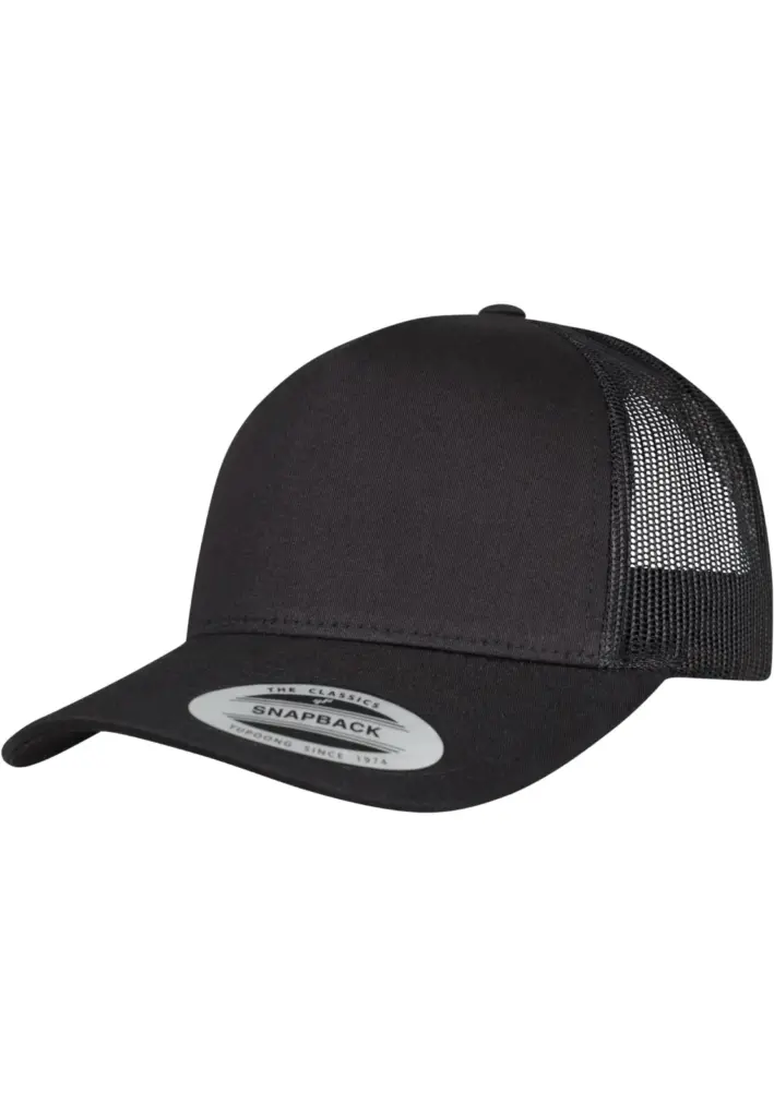 PS_FL6506-FS_BLACK - Hidalgo-werbeartikel Retro truckerpet, black — productfoto 3
