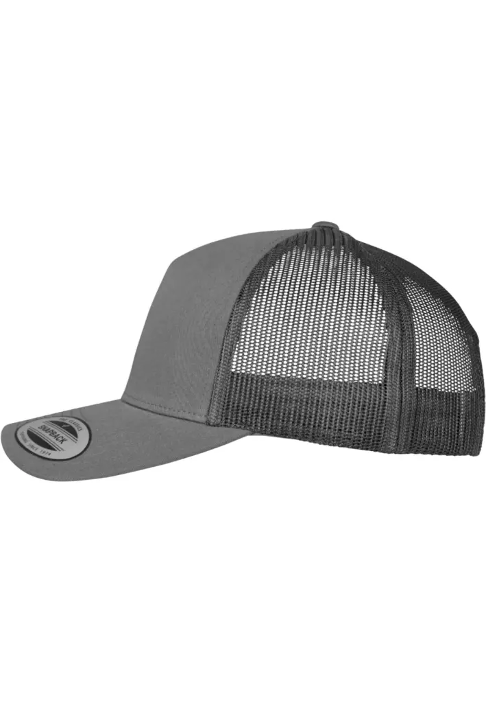 PS_FL6506-S_CHARCOAL - Hidalgo-werbeartikel Retro truckerpet, charcoal — productfoto 6
