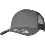 PS_FL6506-FS_CHARCOAL - Hidalgo-werbeartikel Retro truckerpet, charcoal — productfoto 7