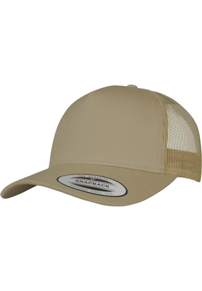 PS_FL6506-FS_KHAKI - Hidalgo-werbeartikel Retro truckerpet, khaki — productfoto 11