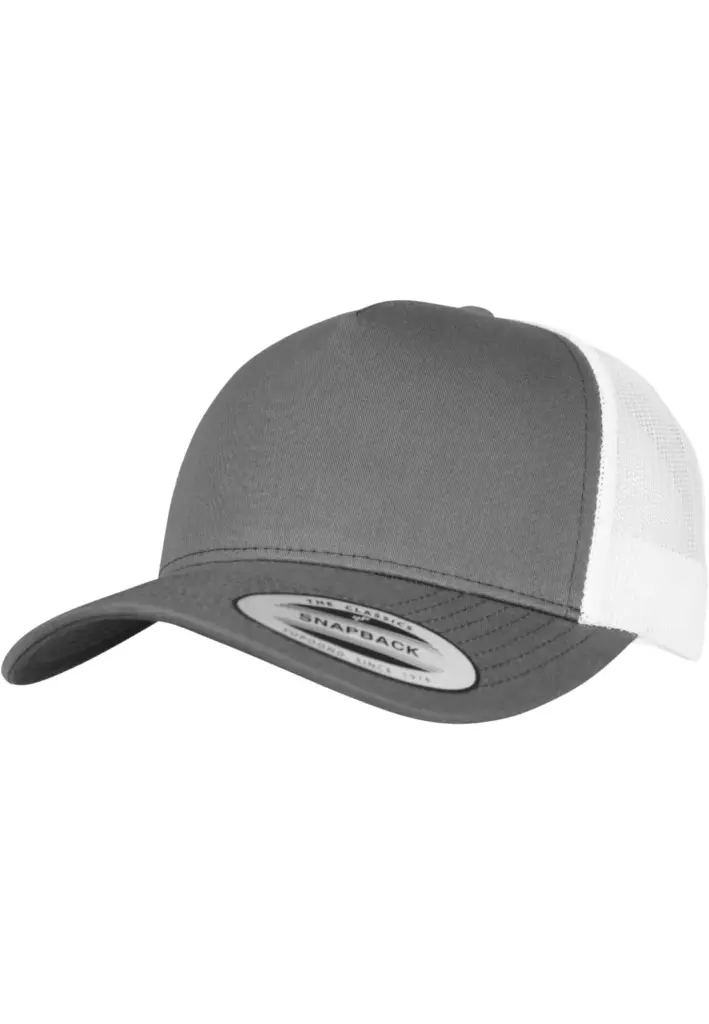 PS_FL6506T-FS_CHARCOAL-WHITE - Hidalgo-werbeartikel Retro truckerpet in twee kleuren, charcoal / white — productfoto 15