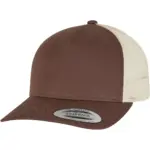 PS_FL6506T-S_MUSTANG-BEIGE - Hidalgo-werbeartikel Retro truckerpet in twee kleuren, mustang / beige — productfoto 21