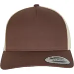 PS_FL6506T_MUSTANG-BEIGE - Hidalgo-werbeartikel Retro truckerpet in twee kleuren, mustang / beige — productfoto 22