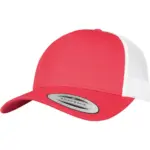 PS_FL6506T-FS_RED-WHITE - Hidalgo-werbeartikel Retro truckerpet in twee kleuren, red / white — productfoto 29
