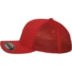 PS_FL6511-S_RED - Hidalgo-werbeartikel Flexfit mesh truckerpet — productfoto 15