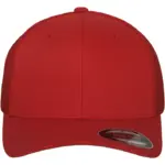 PS_FL6511_RED - Hidalgo-werbeartikel Flexfit mesh truckerpet — productfoto 16