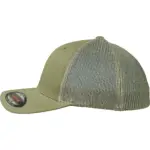 PS_FL6511-S_BUCK - Hidalgo-werbeartikel Flexfit mesh truckerpet, buck — productfoto 6