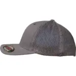 PS_FL6511-S_DARKGREY - Hidalgo-werbeartikel Flexfit mesh truckerpet, dark grey — productfoto 9
